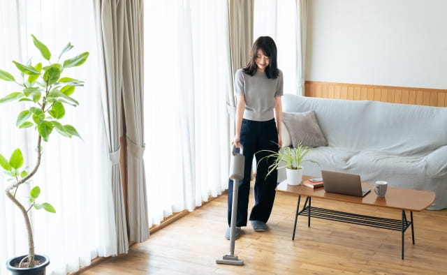 掃除をしながらできるダイエット運動